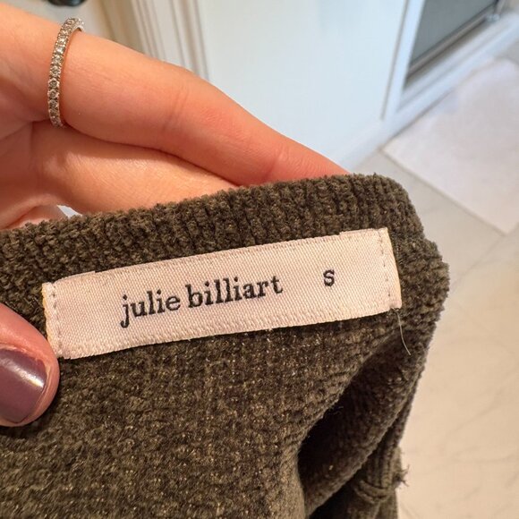 Julie Billiart Olive green Spaghetti strap Top - Picture 3 of 3